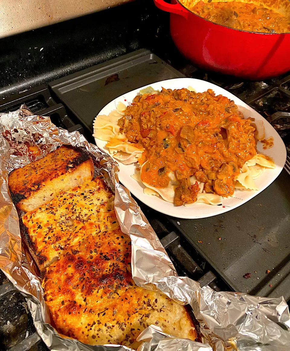 Pasta & Garlic Bread🍝🥖🇮🇹|にゃんこさん