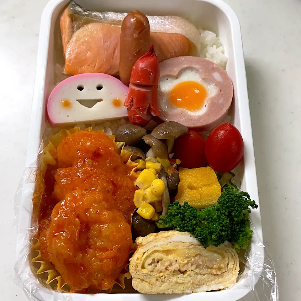 Snapdishの料理写真:2021年6月11日　オレ弁当♪|クッキングおやぢさん