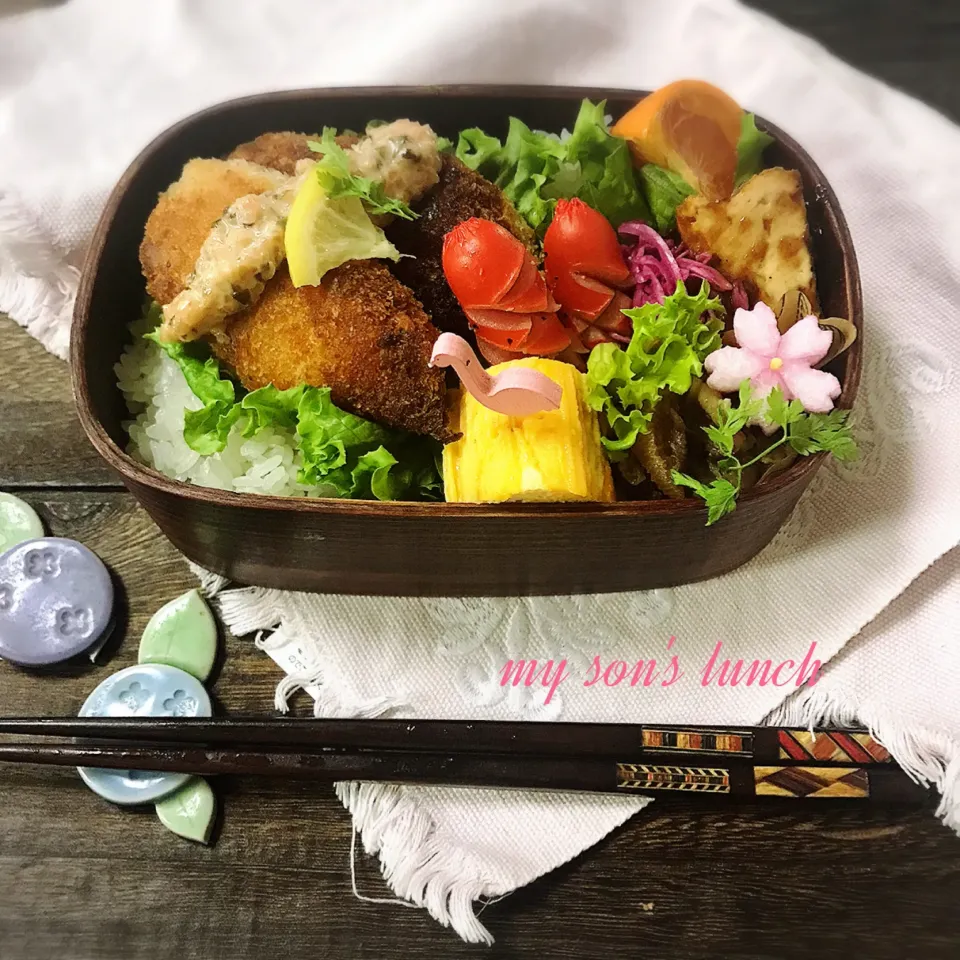 まぐろカツ弁当|kotokotoさん