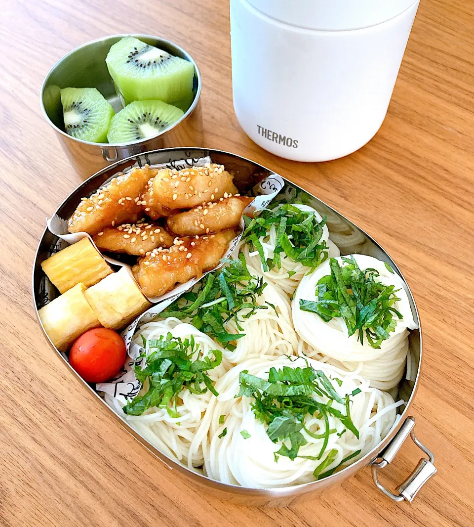 Snapdishの料理写真:そうめん弁当|acchi2021さん