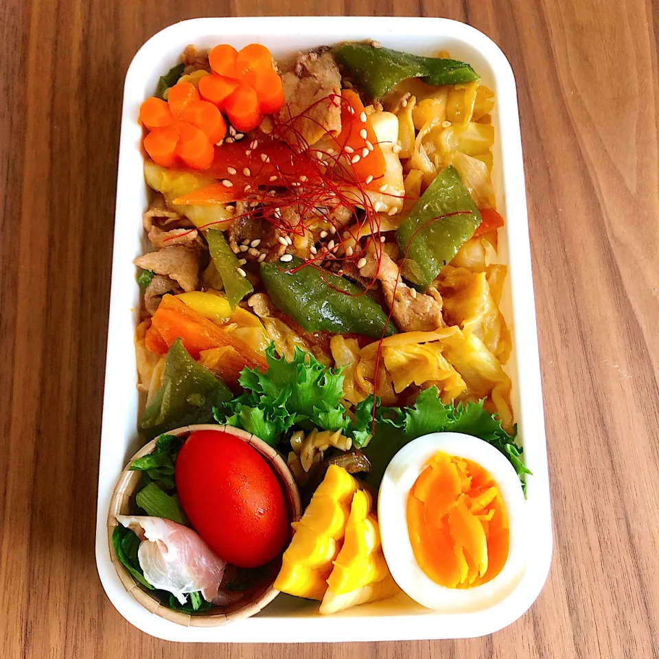 Snapdishの料理写真:回鍋肉弁当|emichococo625さん