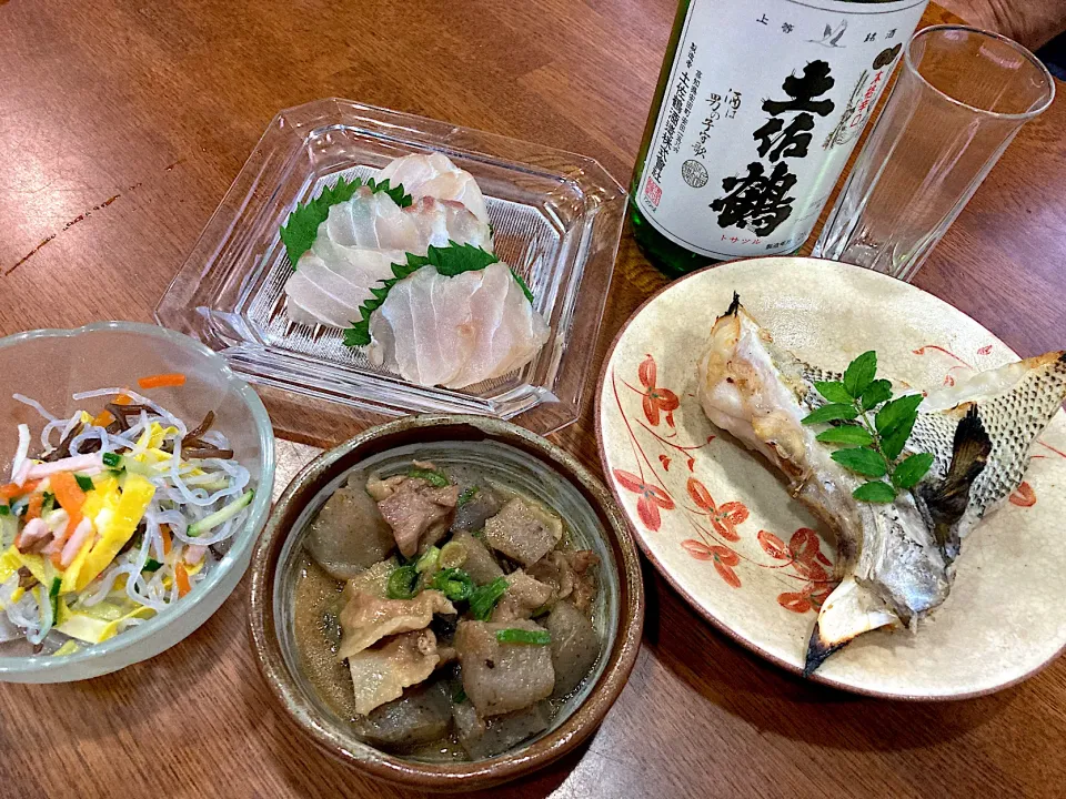 Snapdishの料理写真:友人釣果　食べ尽くし🐟|sakuramochiさん