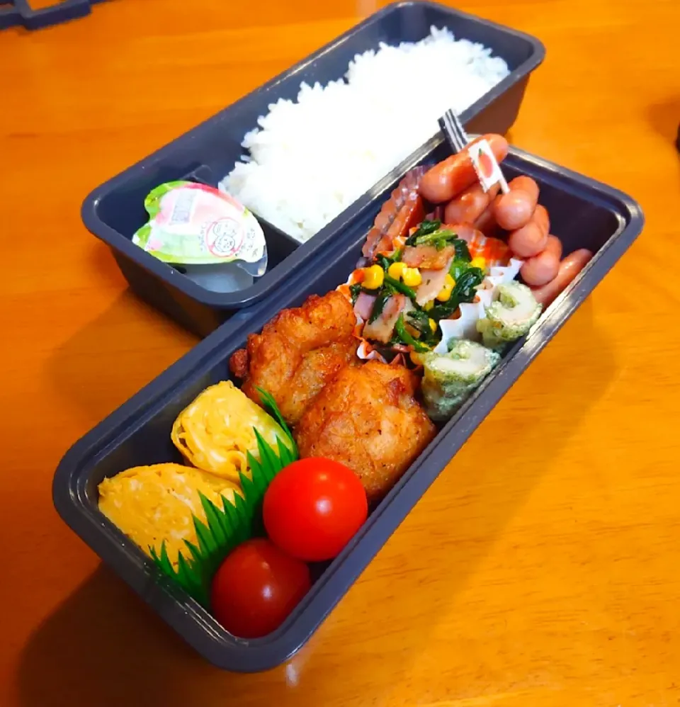 長男のお弁当🍱|りらさん