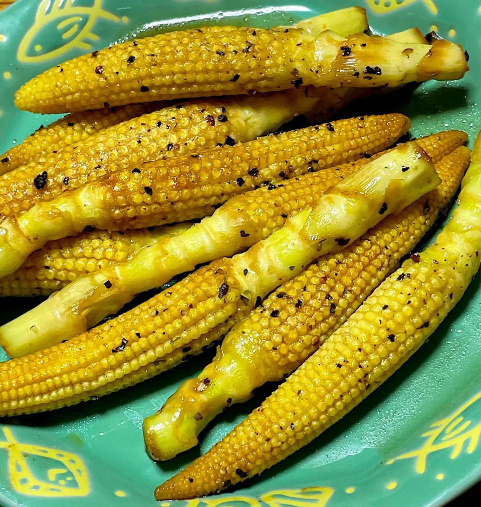 ヤングコーン🌽バター醤油で|misakoさん