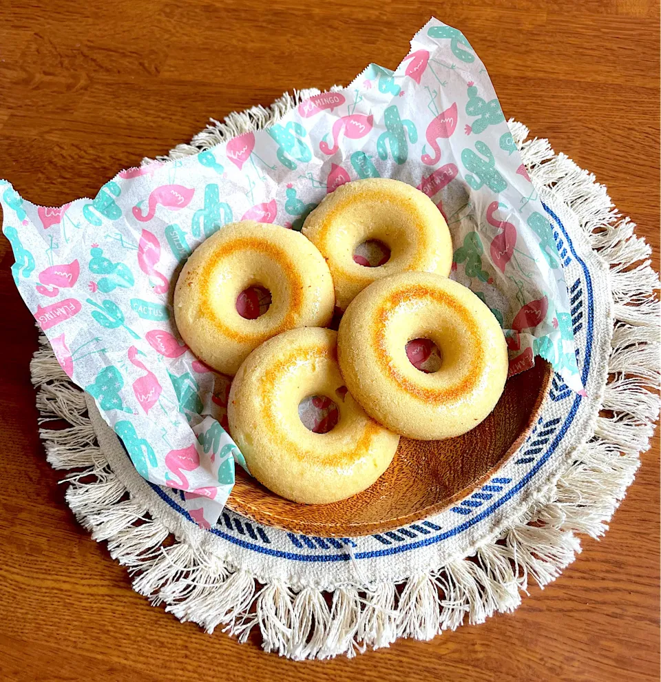 じゃがいもと米粉の焼きドーナツ🍩|かなさん