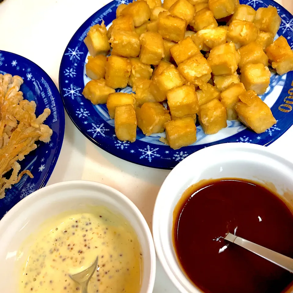 ミニミニ高野豆腐のおつまみナゲット風|のろさん