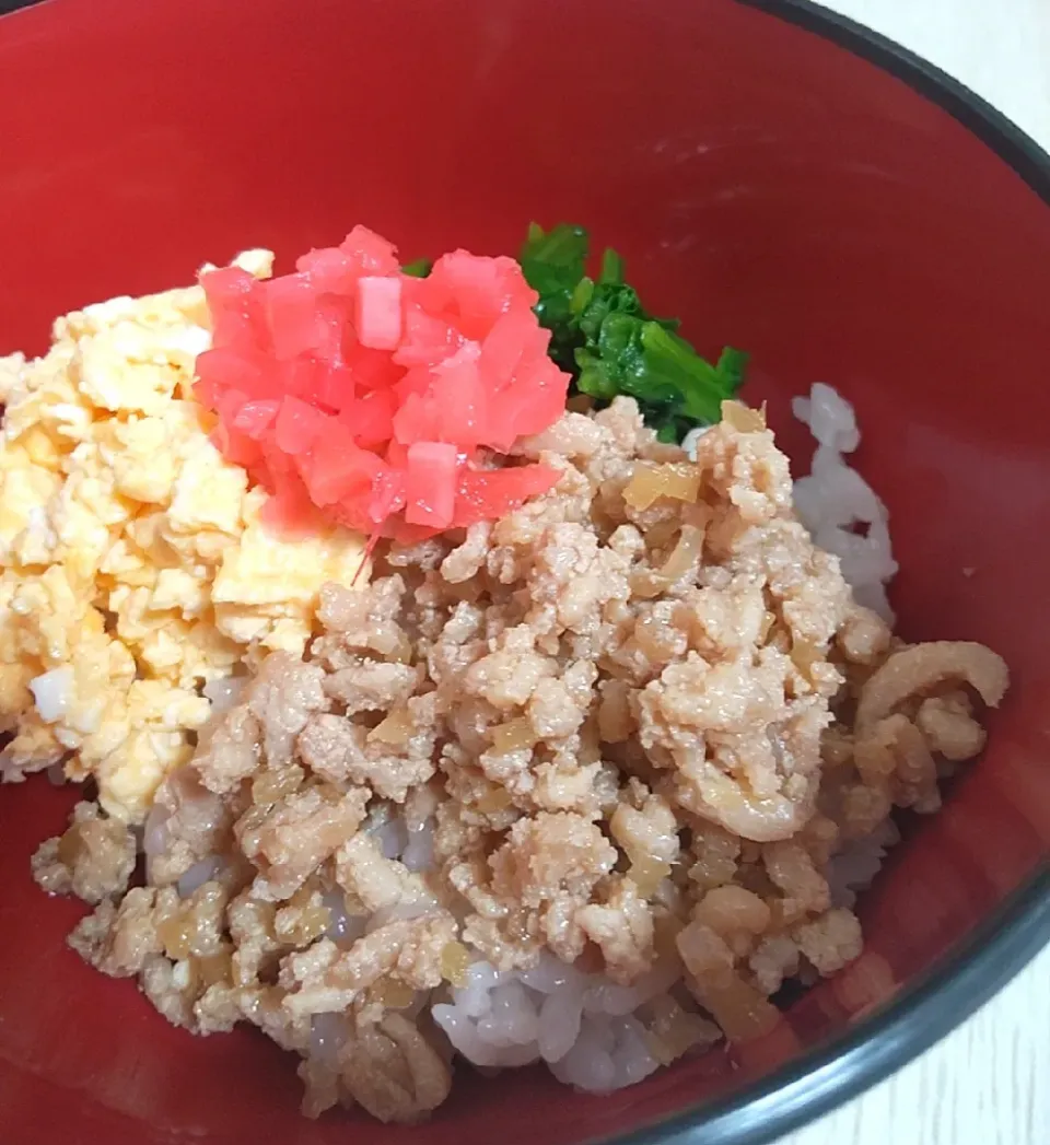 ☆今日の晩ごはん☆　そぼろ丼|hamamaさん