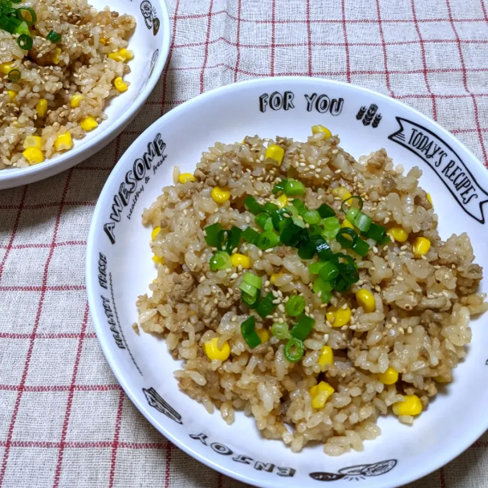 2021/06/12　からあげビールさんの料理 お弁当にも◎コクうま最高!中華風とうもろこしご飯|ちいたんさん