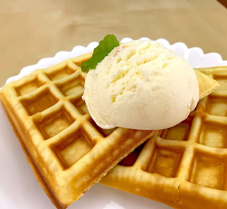 Ice cream waffle|Joyce Cさん