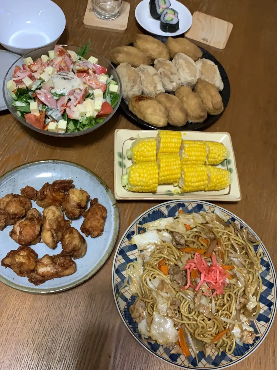 土曜日の夜は居酒屋風で…|もぐぷーさん