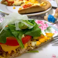 フレッシュ野菜✨トッピングpizza🍕|Naomiさん