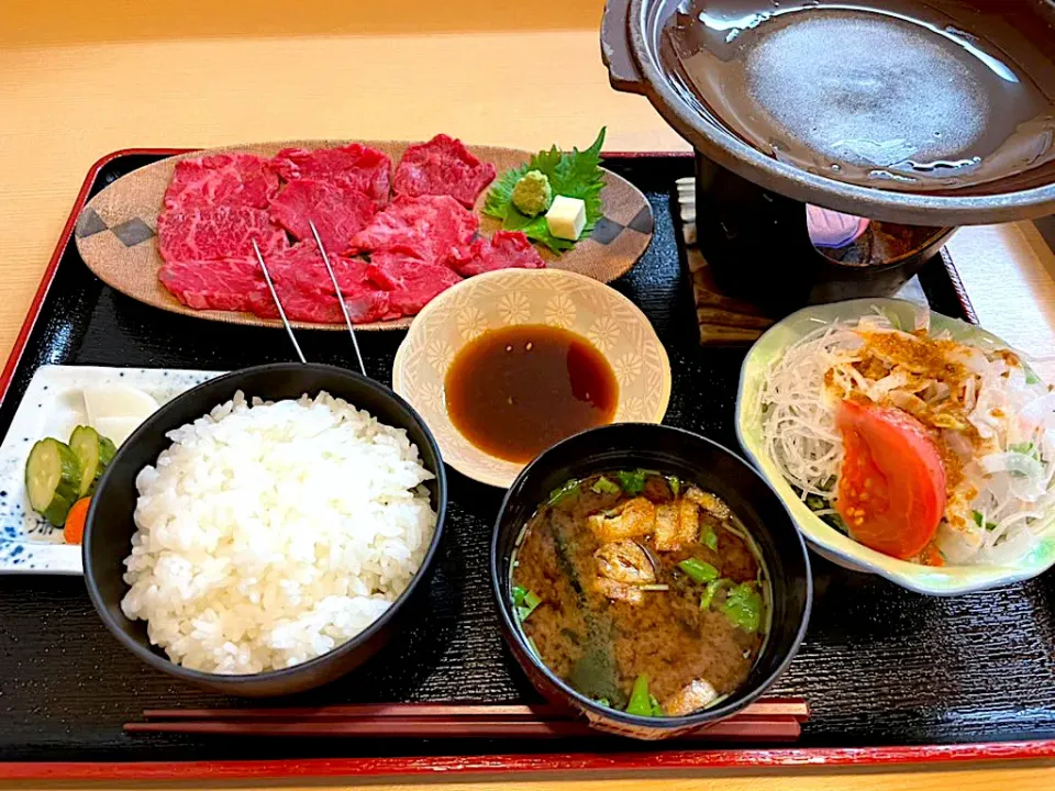 あしたか牛定食|みーやさん