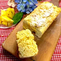 Snapdishの料理写真:まめころさんの料理 パイナップルパウンドケーキ🍍de息子が大絶賛‼️😍✨