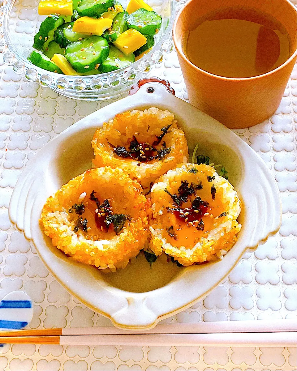 焼きおにぎりみたいな卵かけご飯|＊Aloha＊さん