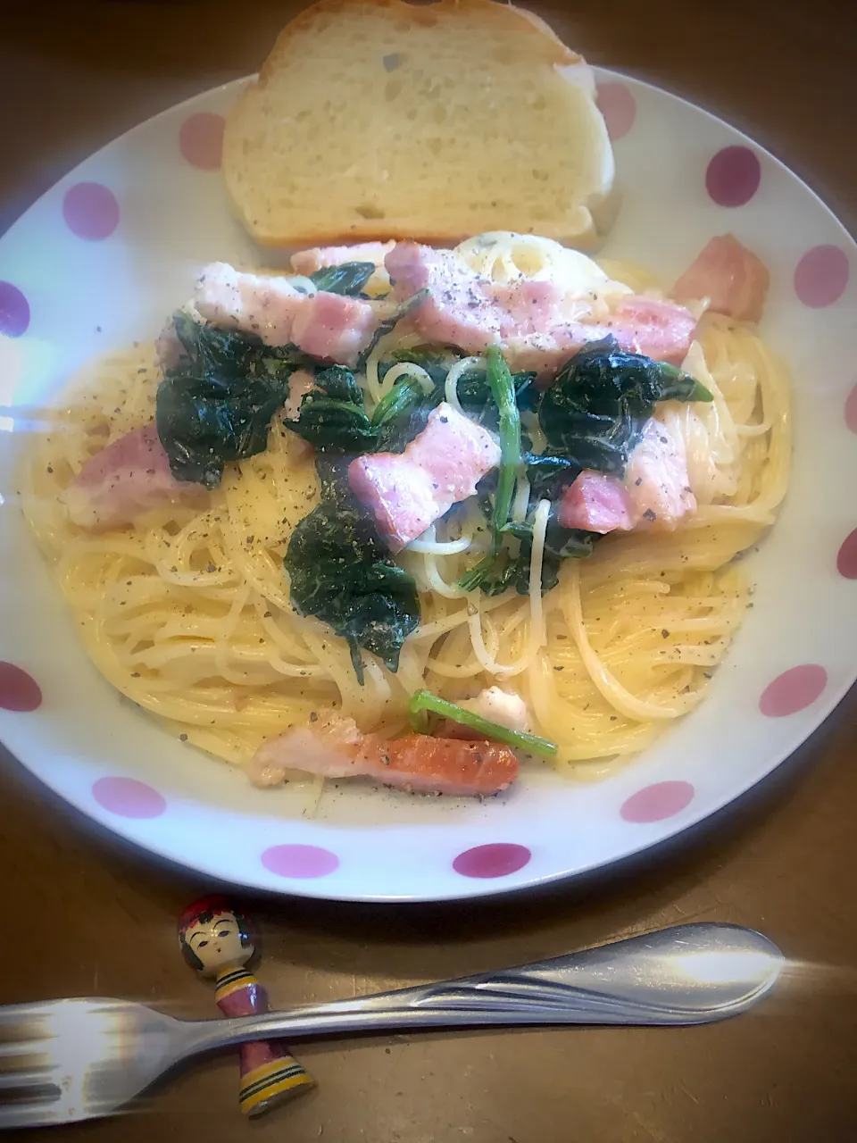 Snapdishの料理写真:カルボナーラ❤️|masaさん