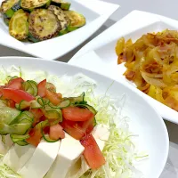 Snapdishの料理写真:野菜たっぷり🍅🥒🥔🧅|あーかさん