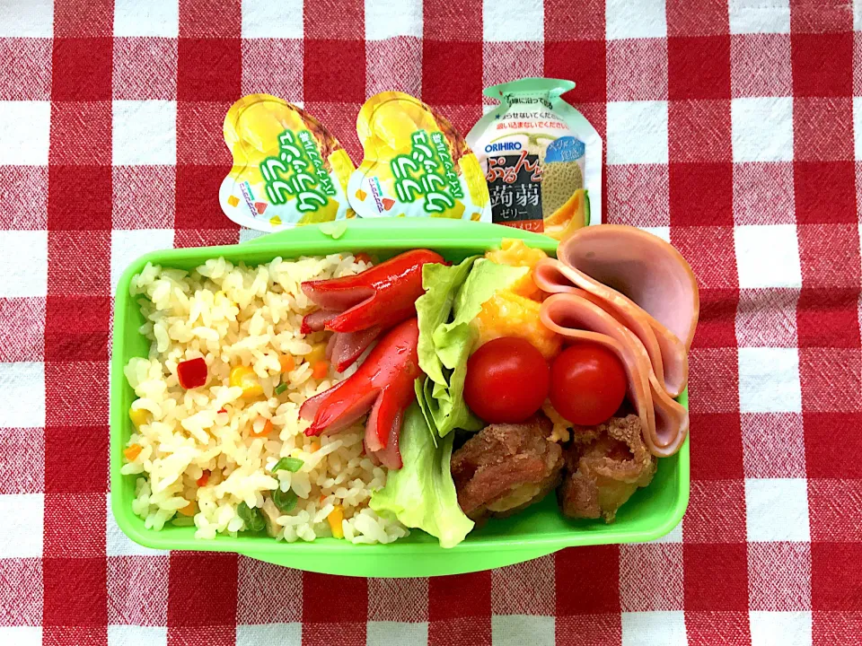 Snapdishの料理写真:高３三女お弁当🍱|しげっちさん