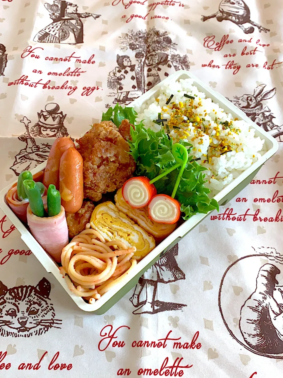 唐揚げ弁当💕|いちごさん