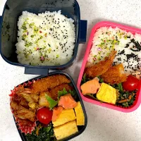 女子高生と男子高生のお弁当|料理嫌いなおかあさんさん