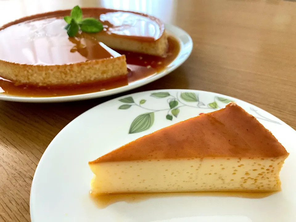 Snapdishの料理写真:＊大きなたまごプリン🍮＊|＊抹茶＊さん