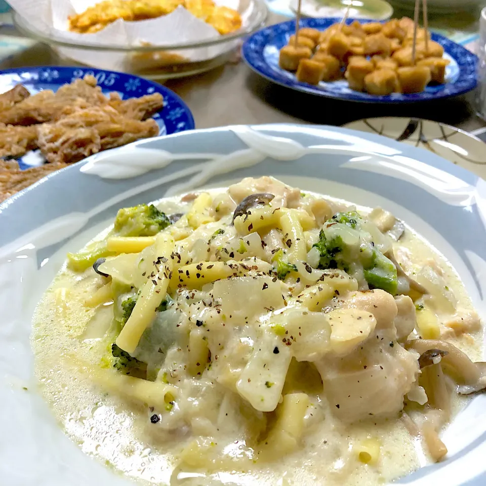 鶏もも肉のクリーム煮|のろさん