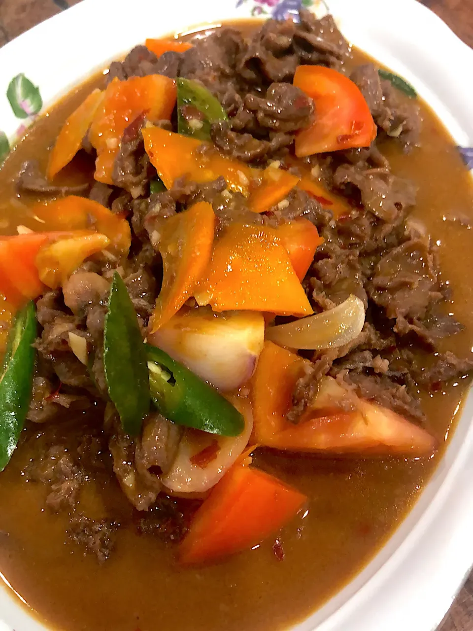 Stir fried beef slices Thai style|Amy Aliyyaさん