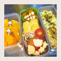 Snapdishの料理写真:愛娘弁当🍱|🌺たかにゃん🌺さん