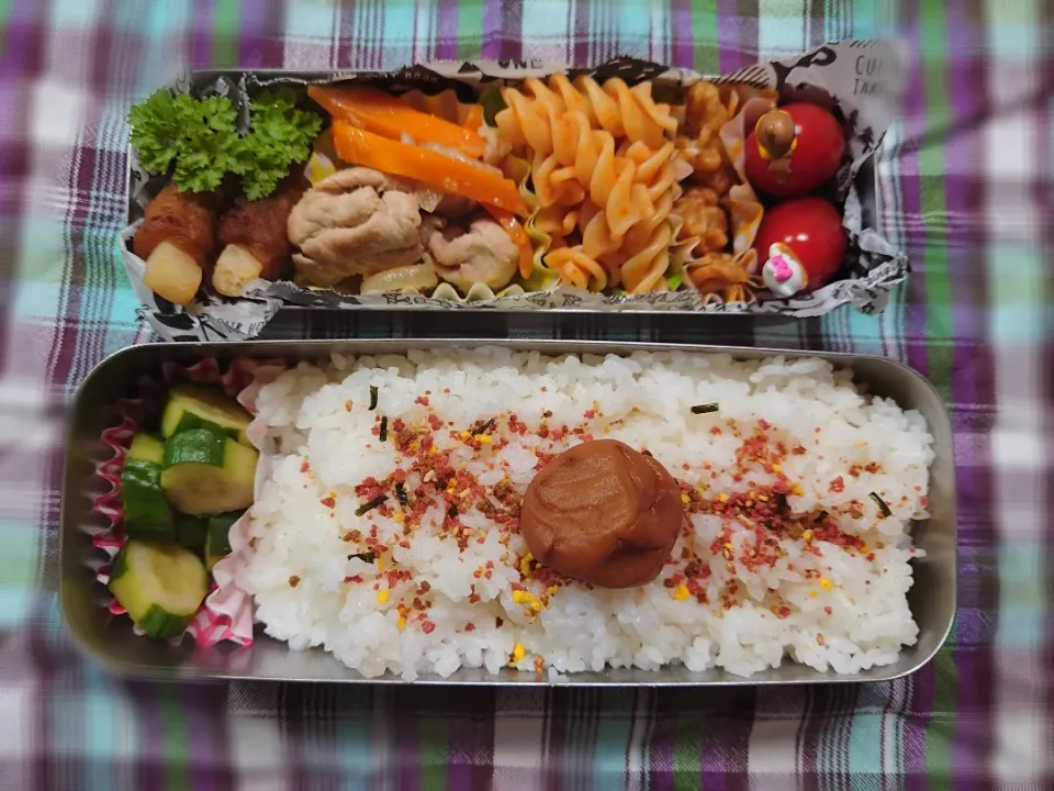 今日のお弁当(6月15日)|ゆずうさぎさん