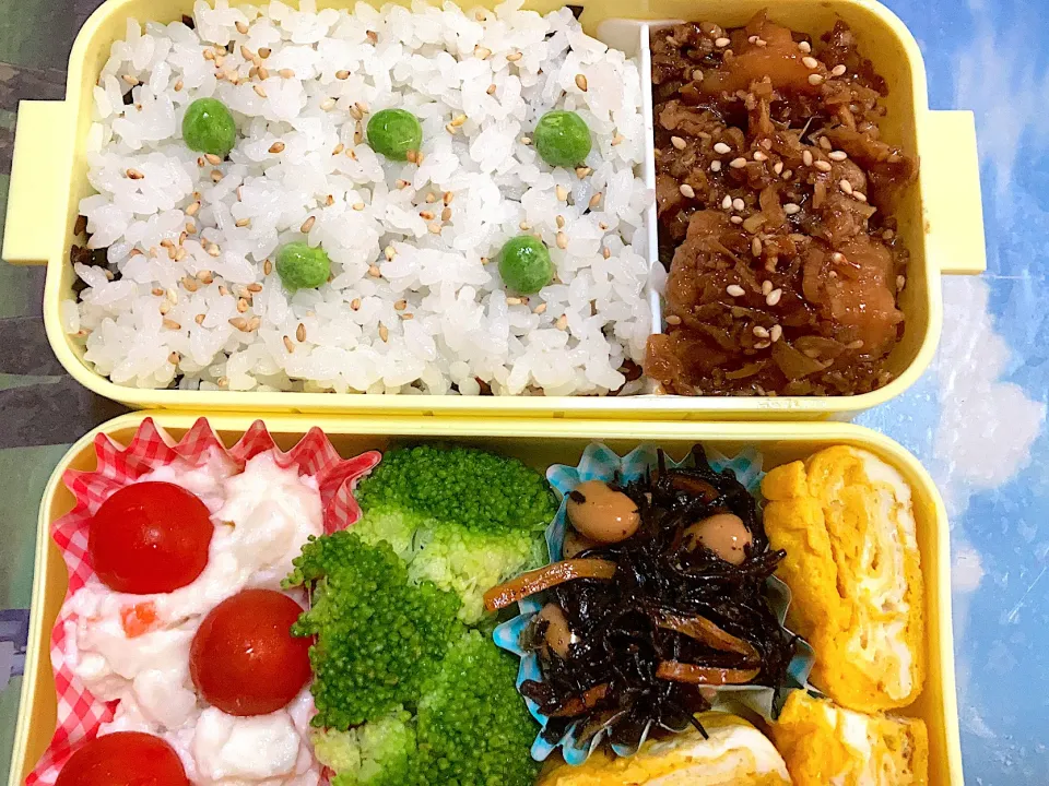 鶏肉の長ネギ胡麻だれ弁当|料理嫌いを直したいさん