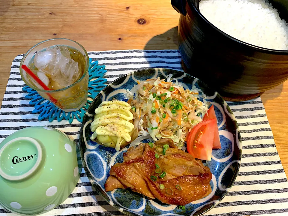 今日の晩御飯（R3.6.14）|え〜かさん