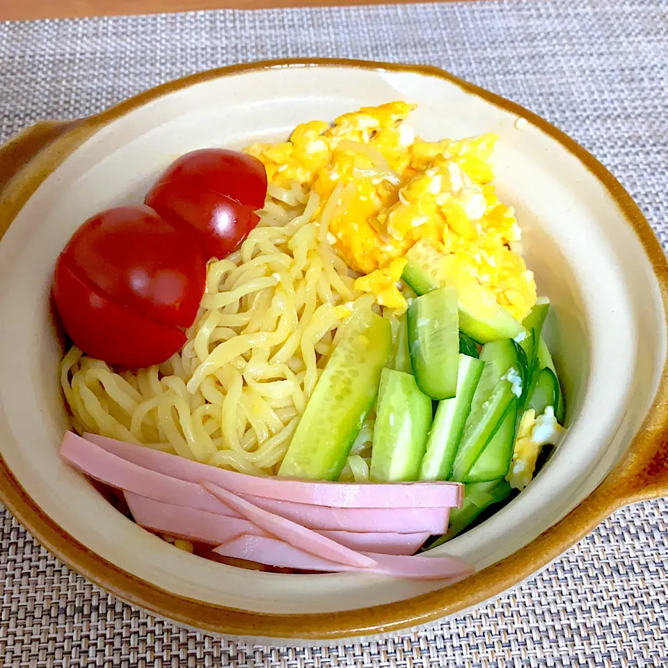 小学生の娘が作ってくれた冷やし中華|ひまさん