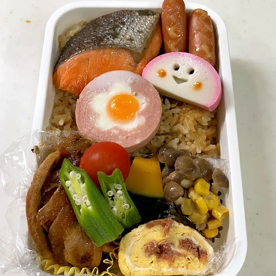 Snapdishの料理写真:2021年6月16日　オレ弁当♪|クッキングおやぢさん