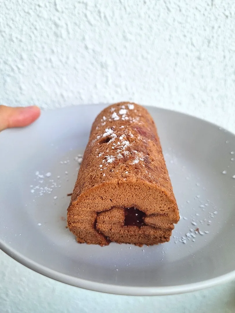 Mini choc swiss roll With strawberry jam|Puisung90さん