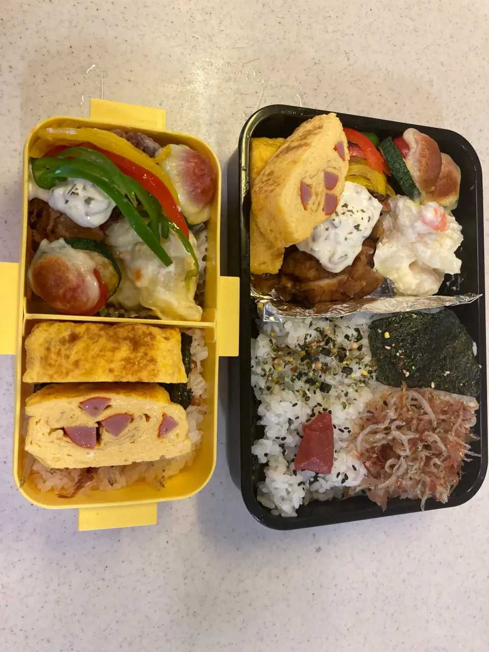 Snapdishの料理写真:チキンタツタ弁当🍱|穣さん