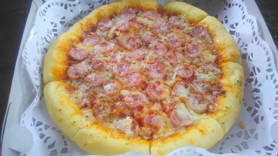 pizza this morning. hmm.. yummy|Ar's Kitchenさん