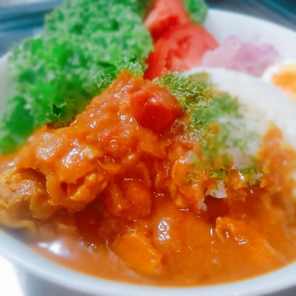 Snapdishの料理写真:スパイシーチキンカレー～♪♪|砂糖味屋キッチンさん