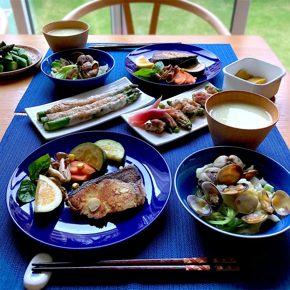 鰤のカレーソテーの晩ごはん|むぎこさん