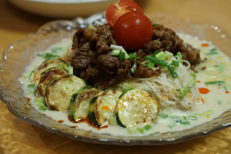 ごま豆乳坦々そうめん|こたろーさん