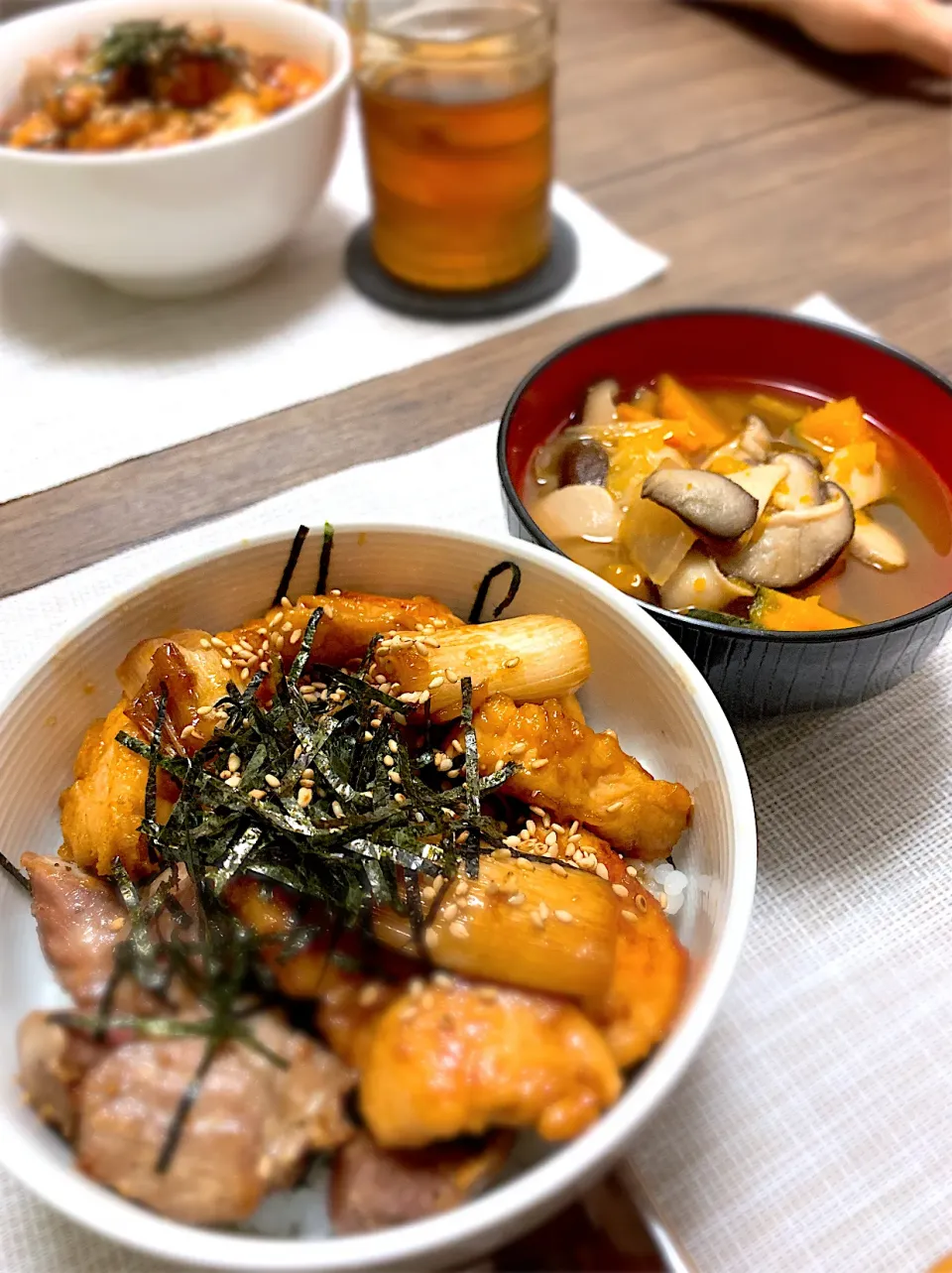 鶏胸肉と砂肝の焼き鳥丼☆|Syk___さん