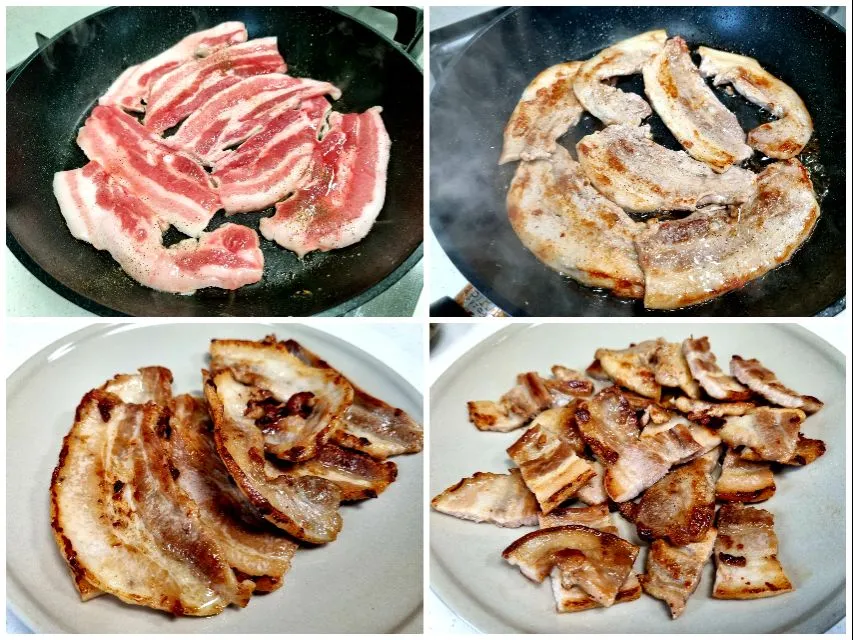 Pan-fried pork belly|steven z.y.さん