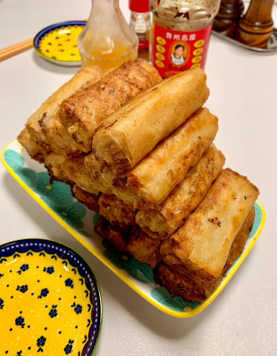 Vegetable and Pork Spring Rolls|gonbenさん