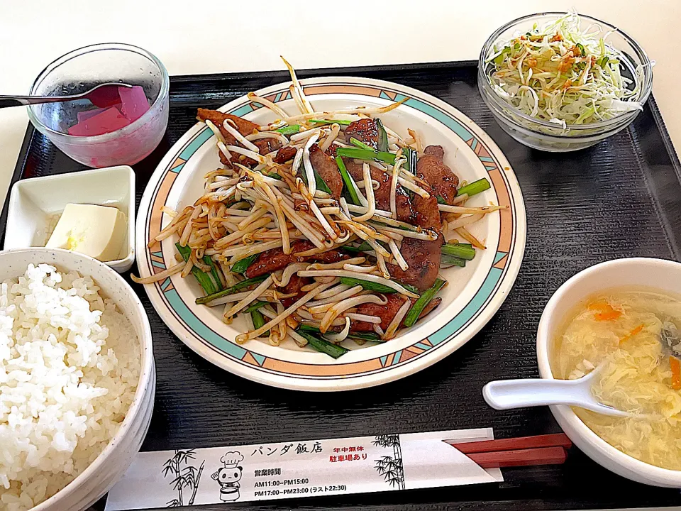 レバニラ定食|玉川 敦さん