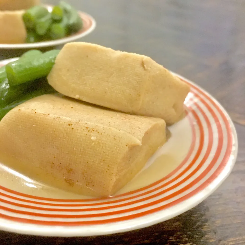 冷たぁ〜い　高野豆腐の含め煮|イナコさん