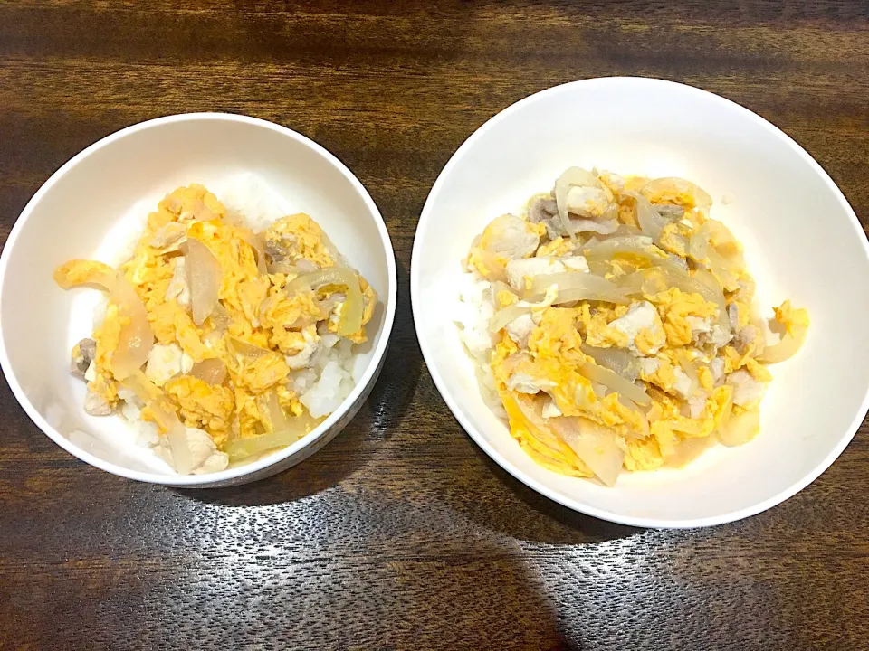 Snapdishの料理写真:〜実家ランチ　親子丼　離乳食&幼児食〜2021.6.17|yuuさん