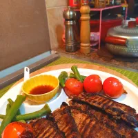 Snapdishの料理写真:grilled pork chop|Daffyさん