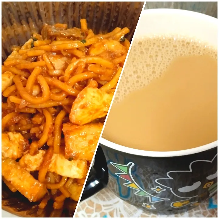 Mee goreng with coffee|Jothi Joさん