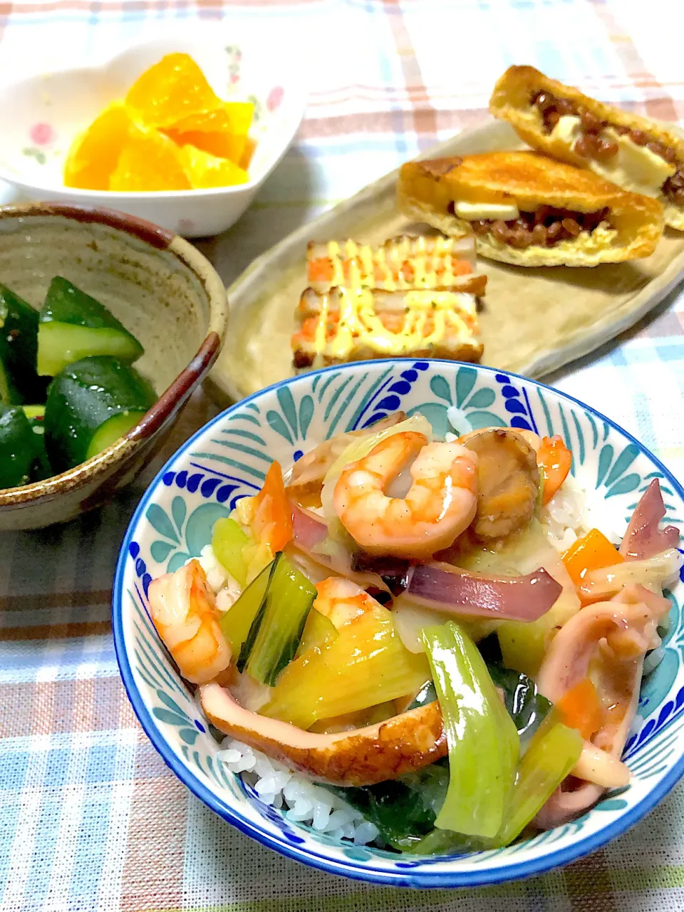 Snapdishの料理写真:中華飯|まめすけ⭐︎さん