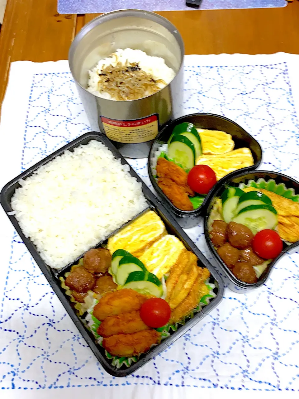 6月18日金曜日チキンナゲット弁当|アッキーさん