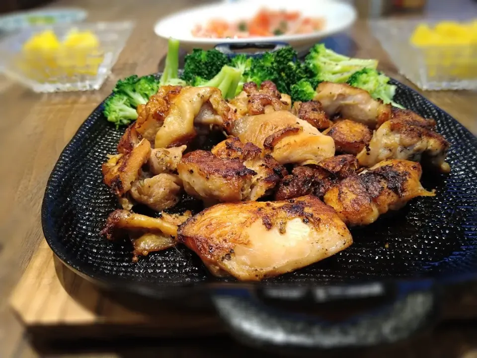 鶏のスパイス醤油焼き|古尾谷りかこさん