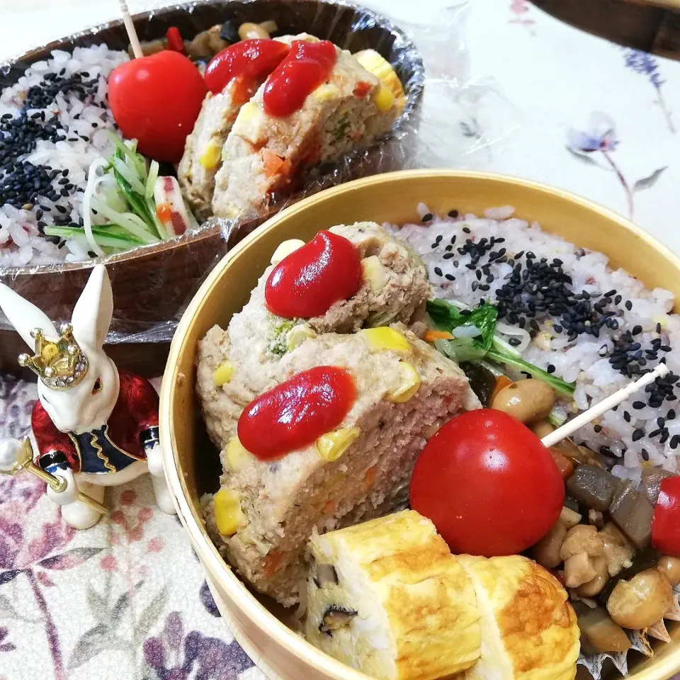 Snapdishの料理写真:'21,6/18
本日のジジババ弁当🍱|たえさん